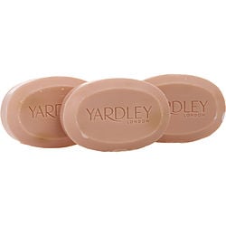 YARDLEY ENGLISH ROSE by Yardley - LUXURY SOAPS 3 x 3.5 OZ EACH (NEW PACKAGING)