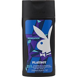PLAYBOY #GENERATION by Playboy - SHOWER GEL & SHAMPOO 8.4 OZ