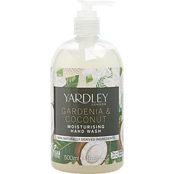 YARDLEY GARDENIA & COCONUT by Yardley - HAND WASH 16.9 OZ