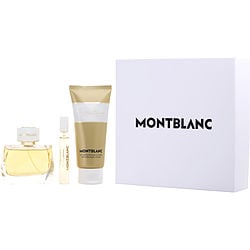 MONT BLANC SIGNATURE ABSOLUE by Mont Blanc - EAU DE PARFUM SPRAY 3 OZ & BODY LOTION 3.3 OZ & EAU DE PARFUM SPRAY 0.25 OZ MINI