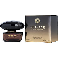 VERSACE CRYSTAL NOIR by Gianni Versace - EDT SPRAY 1.7 OZ (NEW PACKAGING)