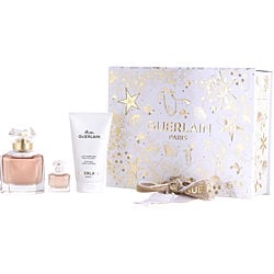 MON GUERLAIN by Guerlain - EAU DE PARFUM SPRAY 1.6 OZ & BODY LOTION 2.5 & EAU DE PARFUM 0.16 OZ MINI