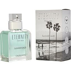 ETERNITY SUMMER DAZE by Calvin Klein - EDT SPRAY 3.4 OZ