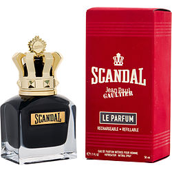 JEAN PAUL GAULTIER SCANDAL LE PARFUM POUR HOMME by Jean Paul Gaultier - EAU DE PARFUM INTENSE REFILLABLE SPRAY 1.7 OZ