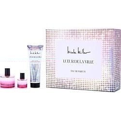 NICOLE MILLER LUEUR DE LA VILLE by Nicole Miller - EAU DE PARFUM SPRAY 3.4 OZ & BODY LOTION 6.8 OZ & EAU DE PARFUM SPRAY 0.68 OZ
