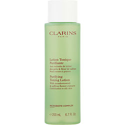 Clarins by Clarins - Purifying Toning Lotion with Meadowsweet & Saffron Flower Extracts - Combination to Oily Skin  --200ml/6.7oz