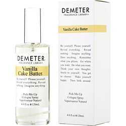 DEMETER VANILLA CAKE BATTER by Demeter - COLOGNE SPRAY 4 OZ