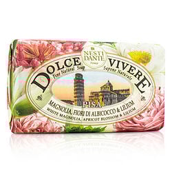 Nesti Dante by Nesti Dante - Dolce Vivere Fine Natural Soap - Pisa - White Magnolia, Apricot Blossom & Lilium  --250g/8.8oz
