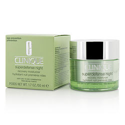 CLINIQUE by Clinique - Superdefense Night Recovery Moisturizer - For Very Dry To Dry Combination  --50ml/1.7oz