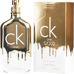 CK ONE GOLD by Calvin Klein - EDT SPRAY 6.7 OZ