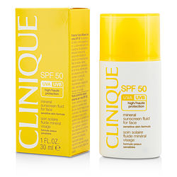 CLINIQUE by Clinique - Mineral Sunscreen Fluid For Face SPF 50 - Sensitive Skin Formula --30ml/1oz