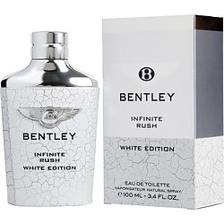 BENTLEY INFINITE RUSH by Bentley - EDT SPRAY 3.4 OZ (WHITE EDITION)