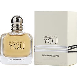 EMPORIO ARMANI BECAUSE IT'S YOU by Giorgio Armani - EAU DE PARFUM SPRAY 3.3 OZ