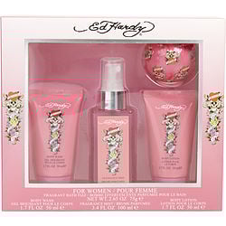 ED HARDY by Christian Audigier - BODY MIST 3.4 OZ & BODY WASH 1.7 OZ & BODY LOTION 1.7 OZ & BATH FIZZ 2.65 OZ
