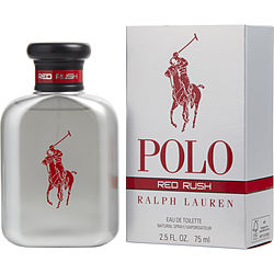 POLO RED RUSH by Ralph Lauren - EDT SPRAY 2.5 OZ
