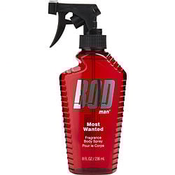 BOD MAN MOST WANTED by Parfums de Coeur - FRAGRANCE BODY SPRAY 8 OZ