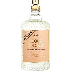 4711 ACQUA COLONIA WHITE PEACH & CORIANDER by 4711 - EAU DE COLOGNE SPRAY 5.7 OZ *TESTER