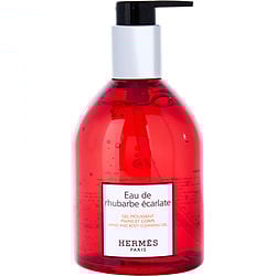 HERMES EAU DE RHUBARBE ECARLATE by Hermes - HAND & BODY CLEANSING GEL 10.1 OZ