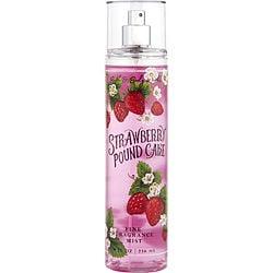 BATH & BODY WORKS by Bath & Body Works - STRAWBERRY POUND CAKE FINE FRAGRANCE MIST 8 OZ