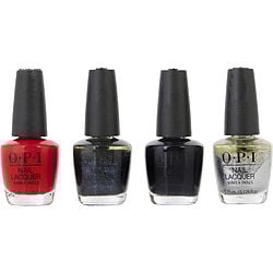 OPI by OPI - Love OPI 4 pc Set - Ornament To Be Together + Coalmates + Holdazed Over You + My Wish List --4x3.75ml/0.125oz