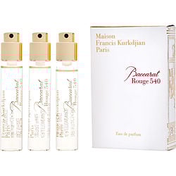 MAISON FRANCIS KURKDJIAN BACCARAT ROUGE 540 by Maison Francis - EAU DE PARFUM SPRAY 0.37 OZ MINI X 3