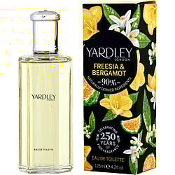 YARDLEY FREESIA & BERGAMOT by Yardley - EDT SPRAY 4.2 OZ