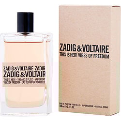 ZADIG & VOLTAIRE THIS IS HER! VIBES OF FREEDOM by Zadig & Voltaire - EAU DE PARFUM SPRAY 3.4 OZ