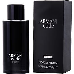 ARMANI CODE by Giorgio Armani - PARFUM SPRAY REFILLABLE 4.2 OZ