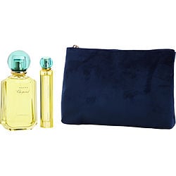 HAPPY CHOPARD LEMON DULCI by Chopard - EAU DE PARFUM SPRAY 3.4 OZ & EAU DE PARFUM SPRAY 0.3 OZ & POUCH