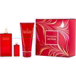 RED DOOR by Elizabeth Arden - EDT SPRAY 1.7 OZ & BODY LOTION 3.3 OZ & PARFUM 0.16 OZ MINI