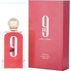 AFNAN 9 AM POUR FEMME by Afnan Perfumes - EAU DE PARFUM SPRAY 3.4 OZ