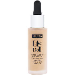PUPA by Pupa Milano - Like A Doll Fluid Perfecting Make-Up SPF 15 - #050 Sand --30ml/1oz