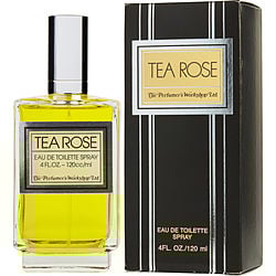TEA ROSE by Perfumers Workshop - EDT SPRAY 4 OZ