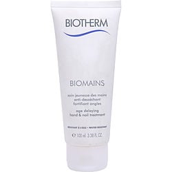 Biotherm by BIOTHERM - Biotherm Biomains Age Delaying Hand & Nail Treatment - Water Resistant--100ml/3.3oz