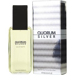 QUORUM SILVER by Antonio Puig - EDT SPRAY 3.4 OZ