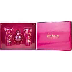 FANTASY BRITNEY SPEARS by Britney Spears - EAU DE PARFUM SPRAY 3.3 OZ & BODY SOUFFLE 3.3 OZ & SHOWER GEL 3.3 OZ