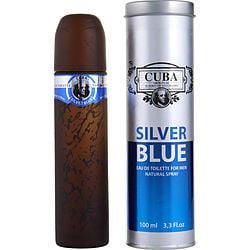 CUBA SILVER BLUE by Cuba - EDT SPRAY 3.3 OZ