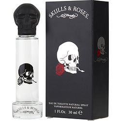 ED HARDY SKULLS & ROSES by Christian Audigier - EDT SPRAY 1 OZ