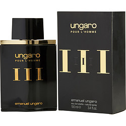UNGARO III by Ungaro - EDT SPRAY 3.4 OZ (NEW PACKAGING)