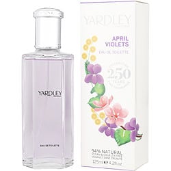 YARDLEY APRIL VIOLETS by Yardley - EDT SPRAY 4.2 OZ (NEW PACKAGING)