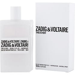 ZADIG & VOLTAIRE THIS IS HER! by Zadig & Voltaire - EAU DE PARFUM SPRAY 3.3 OZ