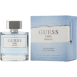 GUESS 1981 INDIGO by Guess - EDT SPRAY 3.4 OZ