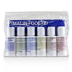 MALIN+GOETZ by Malin + Goetz - 1oz. Essentials Kit: Graprfuit Cleanser+Face Moisturizer+Body Wash+Body Moisturizer+Shampoo+Conditioner --6pcs