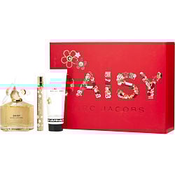 MARC JACOBS DAISY by Marc Jacobs - EDT SPRAY 3.3 OZ & LUMINOUS BODY LOTION 2.5 OZ & EDT SPRAY 0.33 OZ MINI