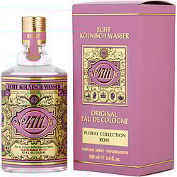 4711 FLORAL COLLECTION ROSE by 4711 - EAU DE COLOGNE SPRAY 3.4 OZ
