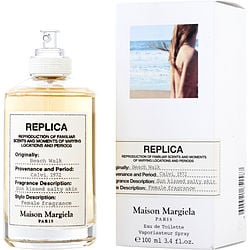 REPLICA BEACH WALK by Maison Margiela - EDT SPRAY 3.4 OZ