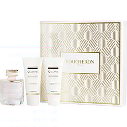 BOUCHERON QUATRE by Boucheron - EAU DE PARFUM SPRAY 3.3 OZ & BODY LOTION 3.3 OZ & SHOWER GEL 3.3 OZ