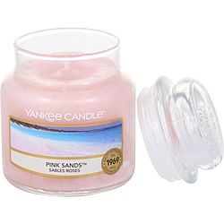YANKEE CANDLE by Yankee Candle - PINK SANDS SCENTED SMALL JAR 3.6 OZ