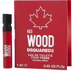 DSQUARED2 WOOD RED by Dsquared2 - EDT SPRAY VIAL ON CARD