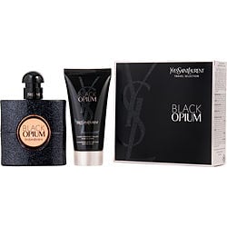 Black Opium by Yves Saint Laurent - EAU DE PARFUM SPRAY 1.6 OZ & SHIMMERING BODY LOTION 1.7 OZ